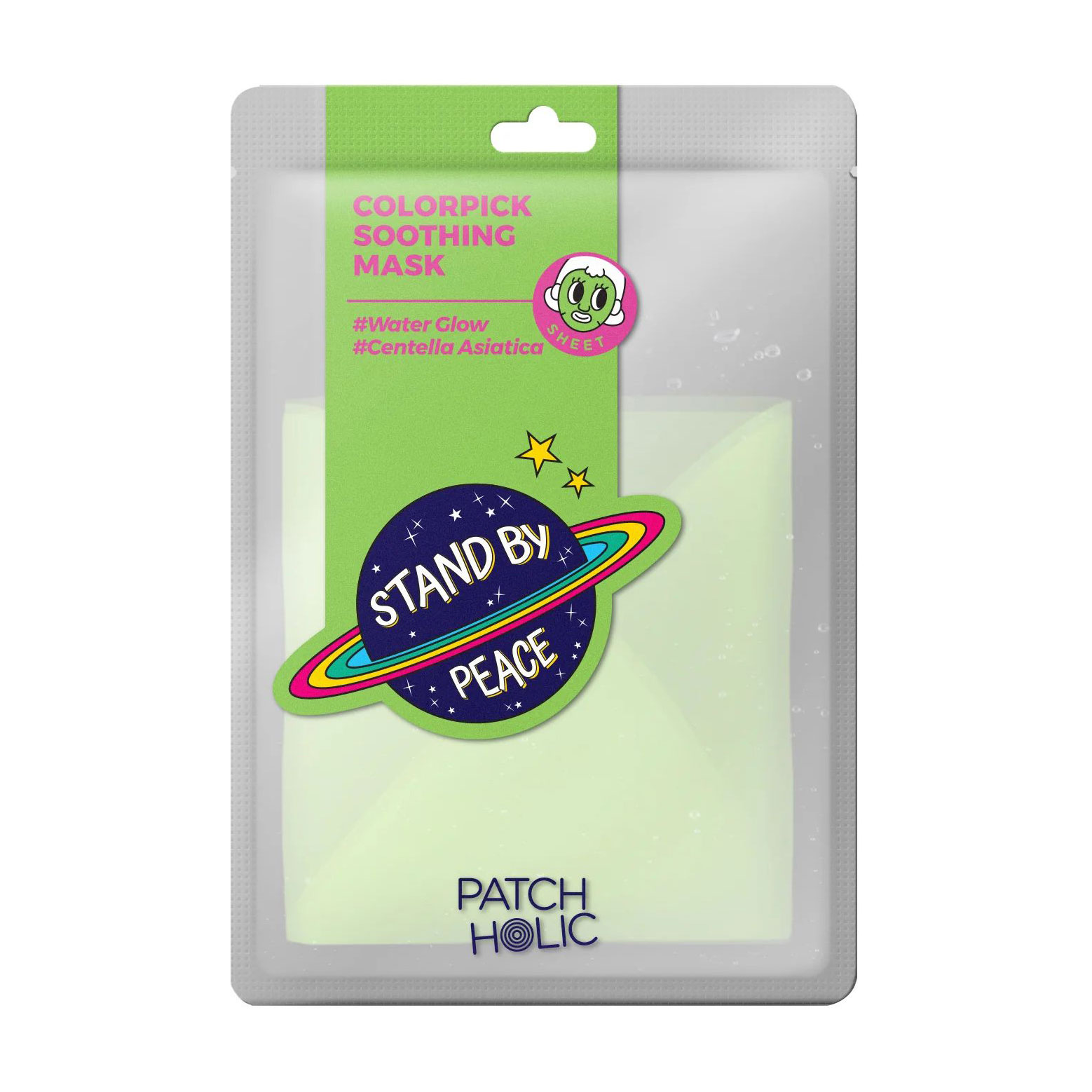 Заспокійлива тканинна маска для обличчя Patch Holic Colorpick Soothing Mask, 20 мл